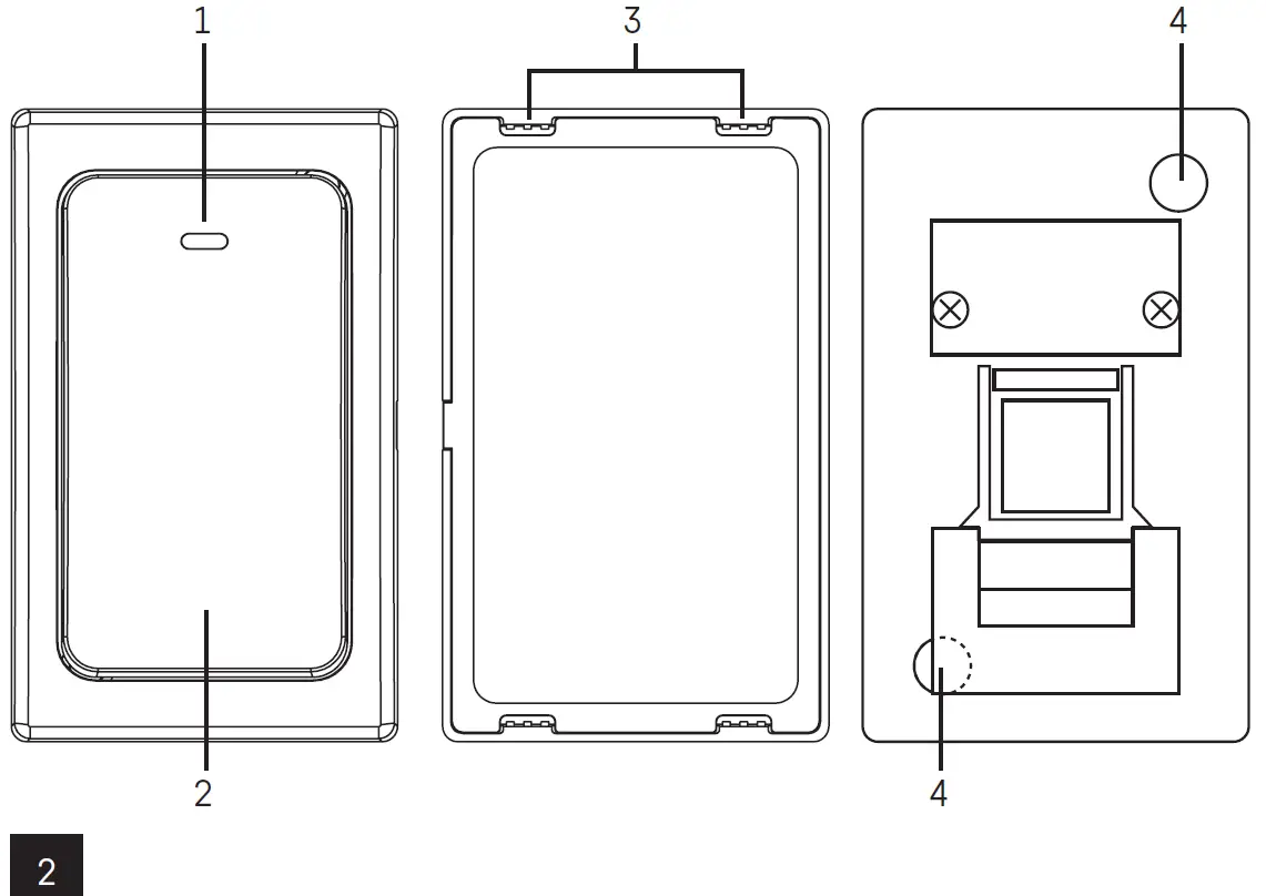 emos P5729B Wireless Door Chime 2
