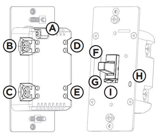 enbrighten 60226 In-Wall Smart Fan Control - Ground