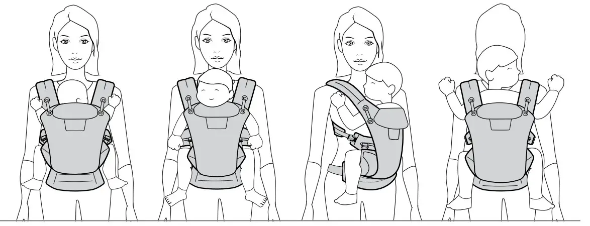 ergobaby Omni Breeze Baby Carrier - figure 19