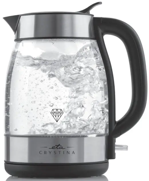 eta 5153 Crystina Electric Glass Water Kettle