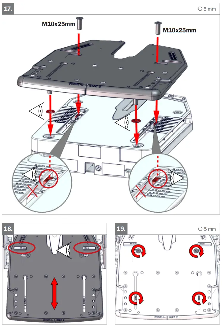 etac 9996097055 Simple Seat Plate Kit - Figure 5