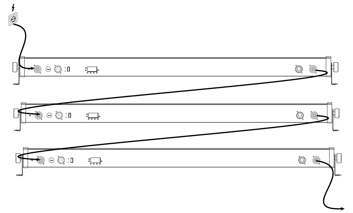 eurolite 50300 LED QCL Bar 7