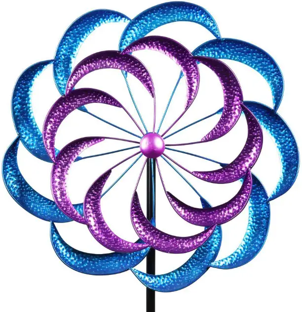 exhart 72775-RS Double Kinetic Garden Spinner
