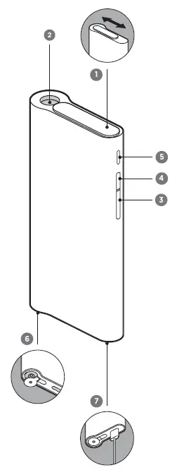 glo KJ54233 Hyper Tobacco Heater Device Kit 1