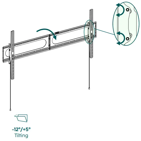 hama 00 220844 TV Wall Bracket - wall6