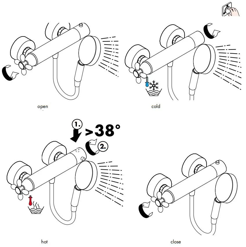 hansgrohe AXOR Montreux, Carlton, Terrano, Citterio Mixers - fig 6