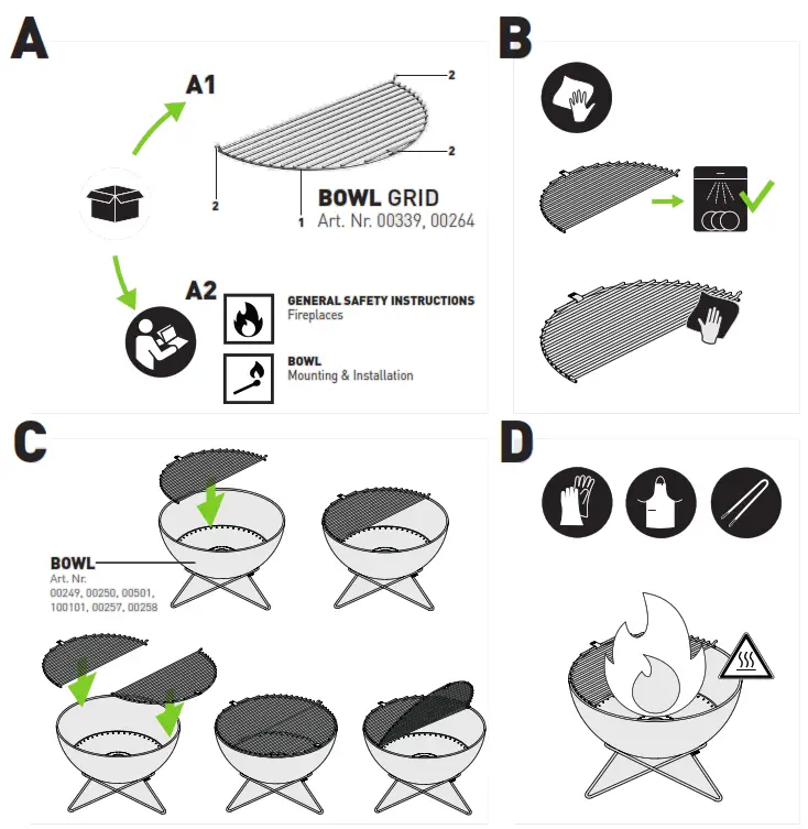 hofats 00339 Bowl Grid - 6