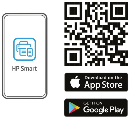 hp Deskjet 4100e all in one series Printer - qr