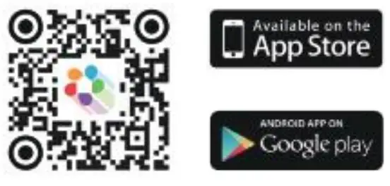 hubble connected Nursery Pal Deluxe 5 Inch Smart HD Twin Baby Monitor and Cameras - qr code