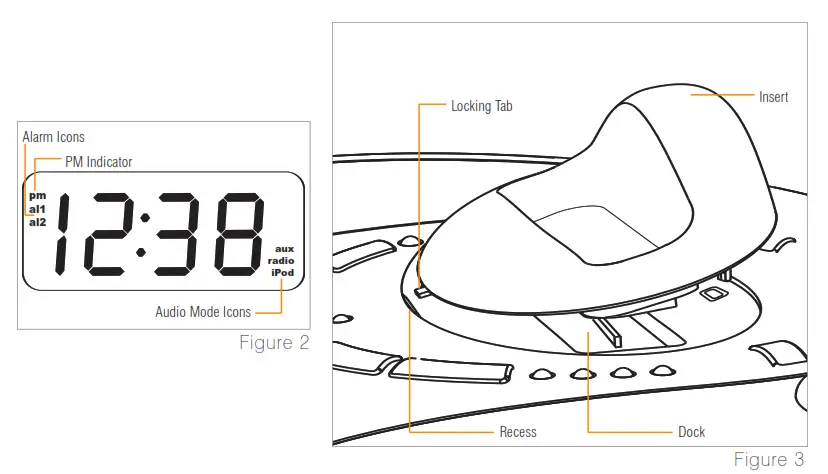iSoundSpa Clock Radio Features 3