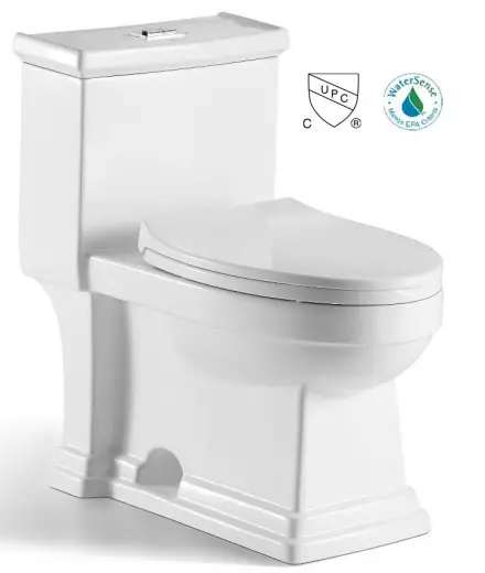 innociusa 81276 One Piece Single Flush Toilet