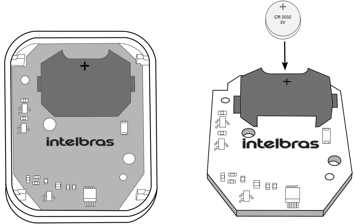 intelbras XAS Light Wireless Magnetic Openning Sensor - Sensor aperture 1