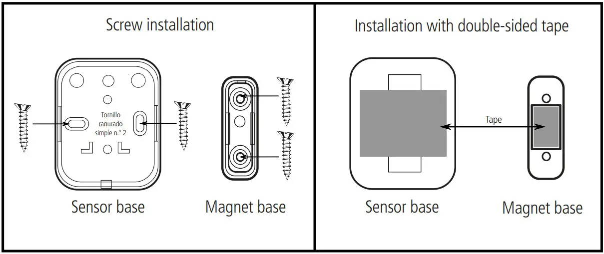 intelbras XAS Light Wireless Magnetic Openning Sensor - Sensor aperture2