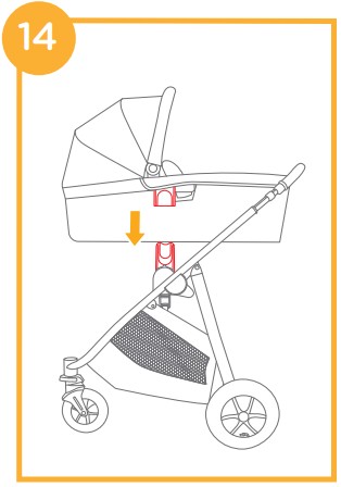 joie Signature Ramble XL Carry Cot - Figure 7