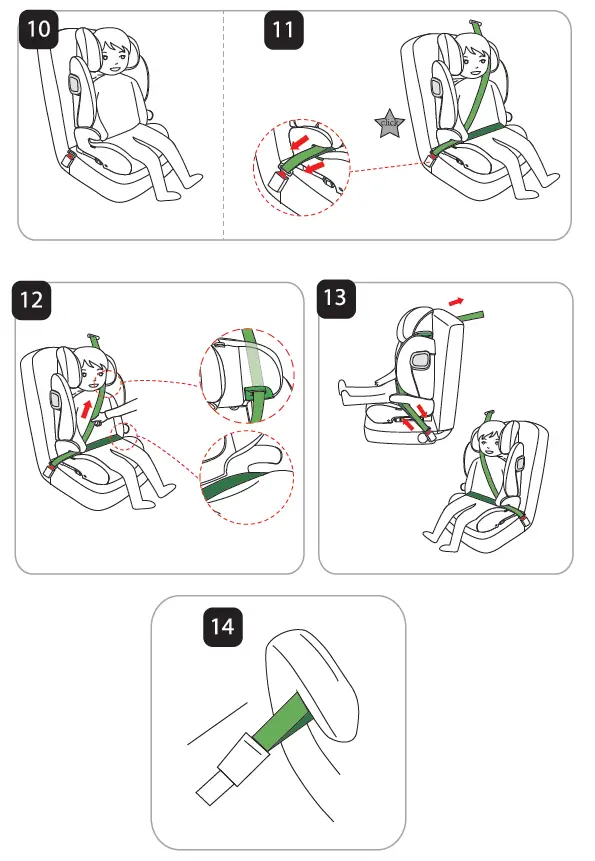 kikka boo i-Track Car Seat 4