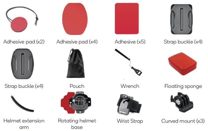 kogan-KAGP216KITA-Action-Camera-GoPro-Compatible-Accessory-Kit-fig-2
