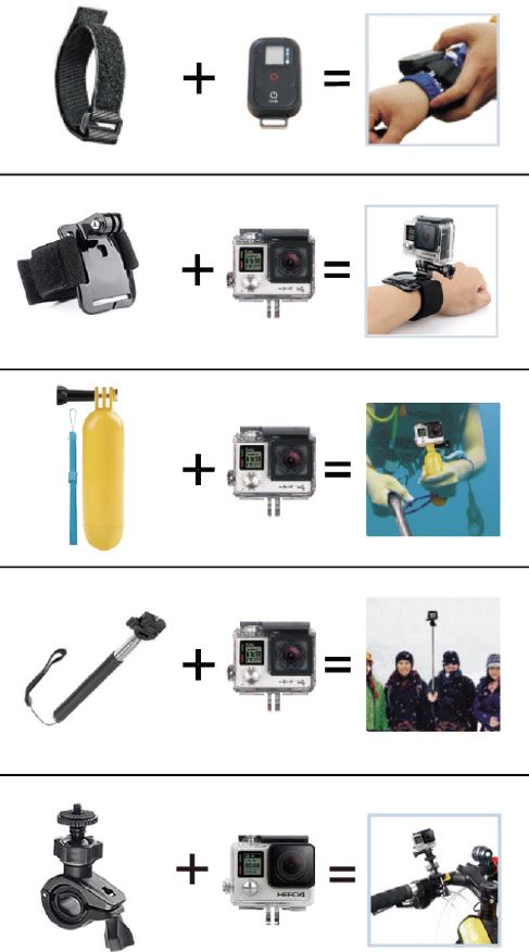 kogan-KAGP216KITA-Action-Camera-GoPro-Compatible-Accessory-Kit-fig-3