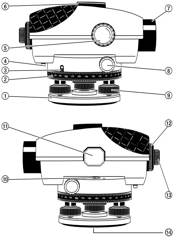 levenhuk Ermenrich PL30 Optical Level - Figure 1