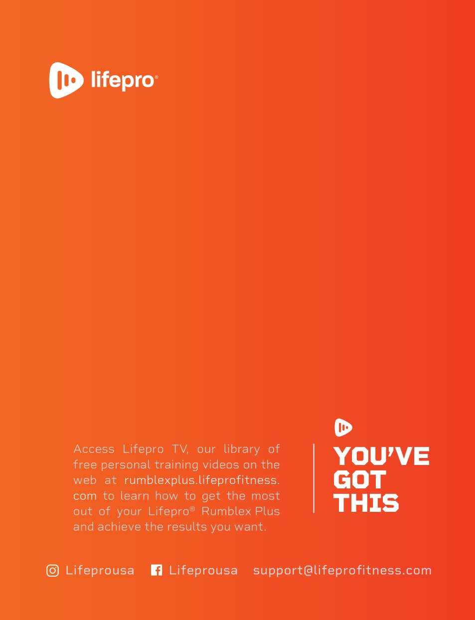 lifepro 4D Vibration Plate Exercise Machine - Contact details