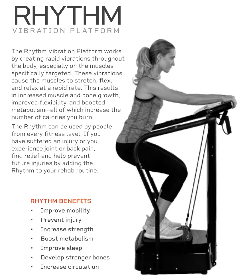lifepro 4D Vibration Plate Exercise Machine - RHYTHM V I B R AT I O N P L AT F O R M