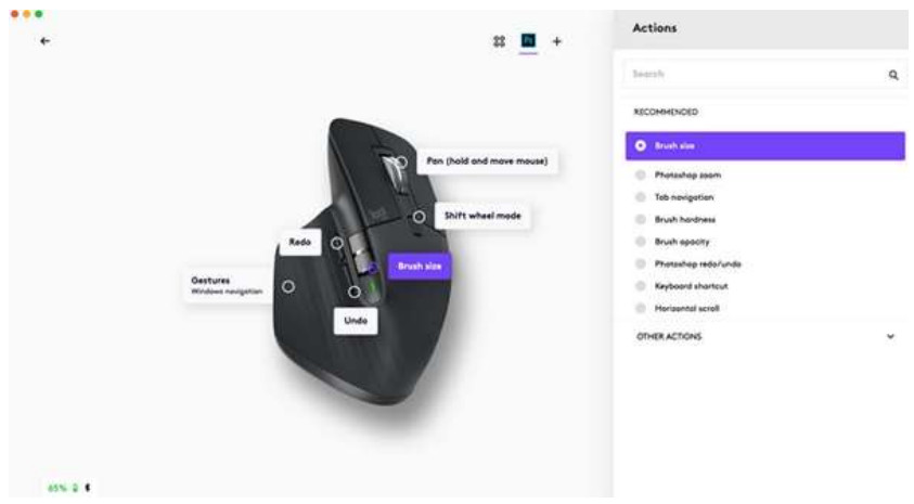 logitech MX Master 3S for Mac - The Guestor Button