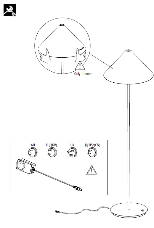 louis poulsen D2W 2700-2000K Keglen LED Floor Lamp 2