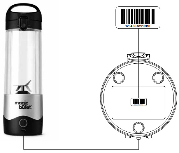 magic BULLET MBPB50100 Portable Blender - registration