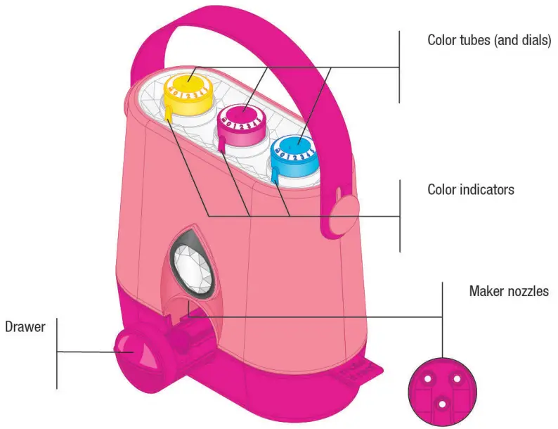 make It real 2561 Color Fusion Nail Polish Maker - feager