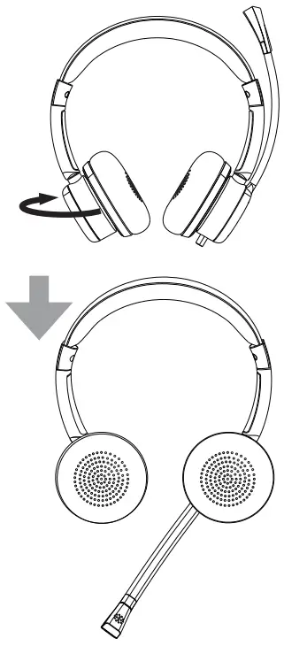 How to turn microphone