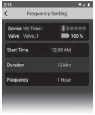 melnor 65128-AMZ 4 Zone Bluetooth Water Timer - Schedule “By Frequency”