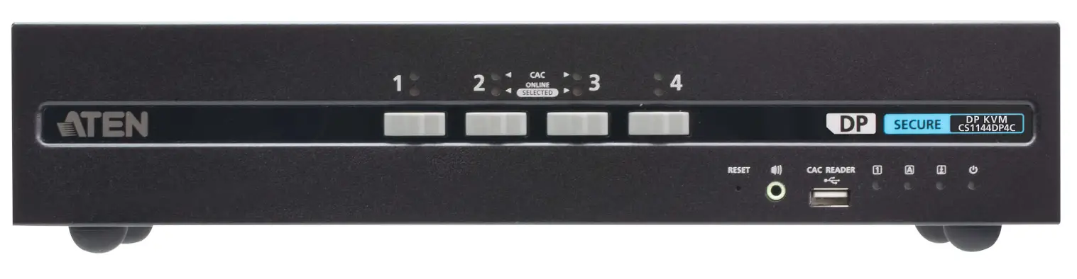 mesister CMVTKT Secure DP KVM with CAC Port
