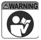 metabo DKP 310 Compressed Air Caulking Gun - warning 1