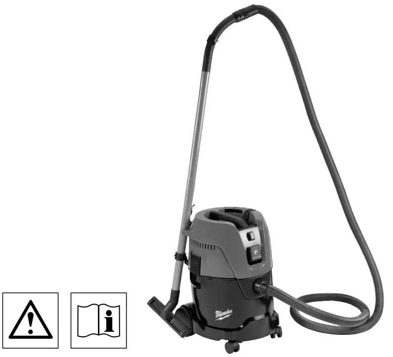 milwaukee AS 2-250 ELCP L-Class Dust Extractor