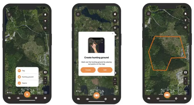 minifinder Rex Hunting Dog Tracker - Hunting grounds