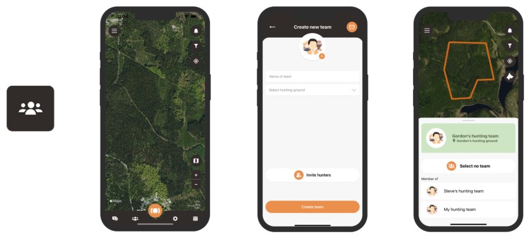 minifinder Rex Hunting Dog Tracker - Hunting team