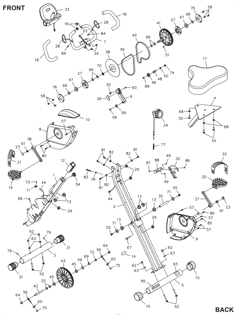 muuv 15-0183 Cardio Exercise Bike - Fig 15