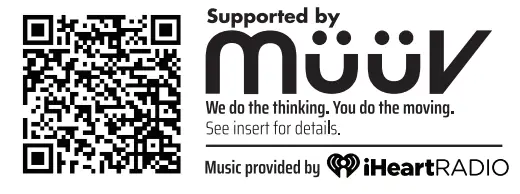 muuv 15-0183 Cardio Exercise Bike - symbol 10