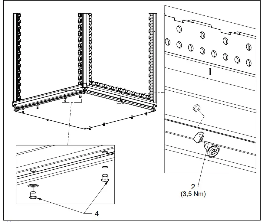 nVent 60630 VARISTAR CP Base Plate IP55 - fig 1
