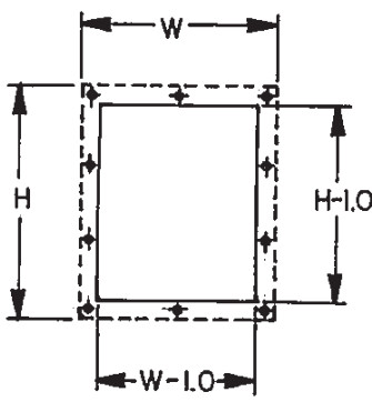nVent APWKE133 Window Kit - Size
