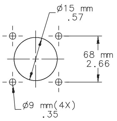 nVent HOFFMAN CS480 Swivel Base for Internal Mounting - Fig 4