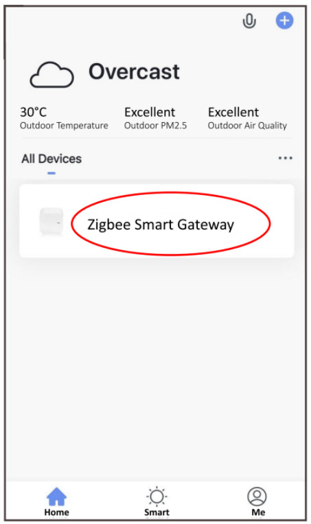 nous LZ4 Smart Wireless Mini ZigBee Switch - App 1