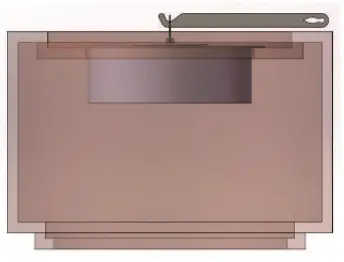 nustone Breton Bioethanol Fireplace - Diagram