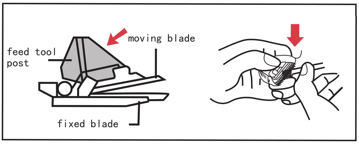 Taper Blade Cleaning