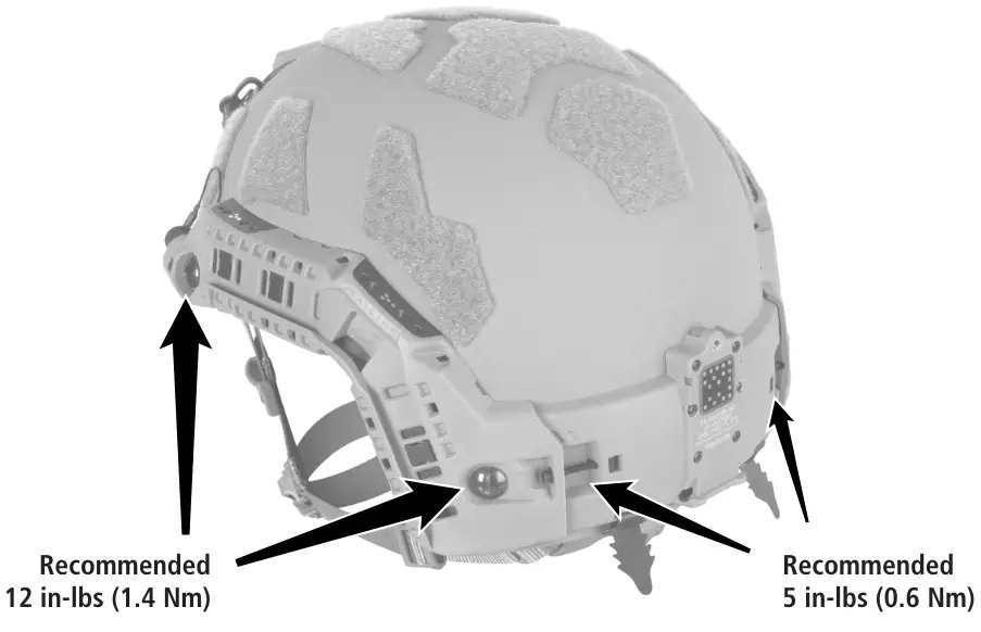 ops-core Railink Tactical Helmet Accessory Arch Rail - HELMET
