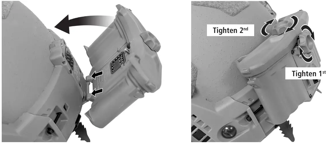ops-core Railink Tactical Helmet Accessory Arch Rail - RAILINK HOTSHOERAILINK HOTSHOE