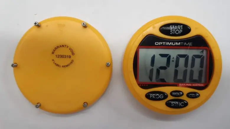 optimum OS3 OE3 Battery Replacement Kit - cover is aligned appropriately