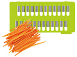 ourokhome Multifunctional Vegetable Chopper and Dicer - Fine Shredder