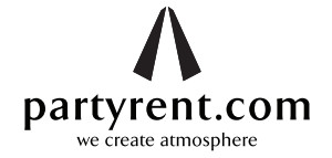 partyrent com - logo