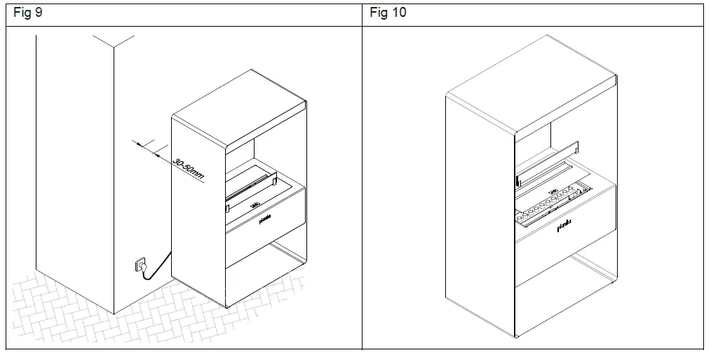 planika PK0019 Water Vapor Remote Control Fireplace 8