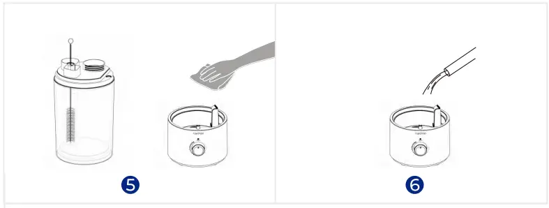 raydrop KC RD03A Cool Mist Humidifiers - Cling 2